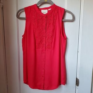 Anthropologie Maeve | Button Up Tank